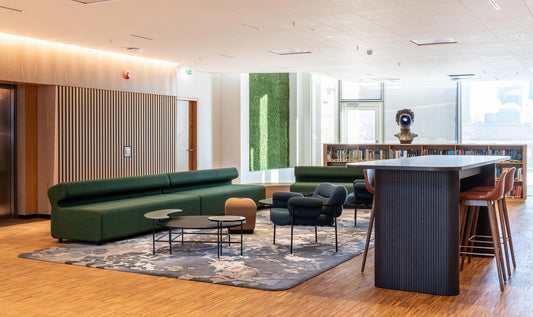 NATURE INSPIRED RUGS FOR A HIGH PROFILE LAW FIRM